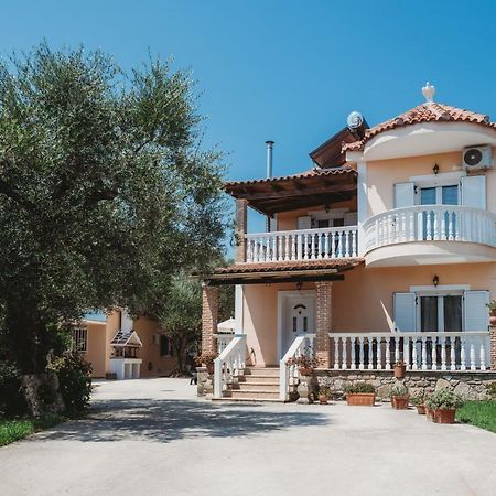 Villa Rosa 3 Bedroom With Sea View Трагаки Экстерьер фото